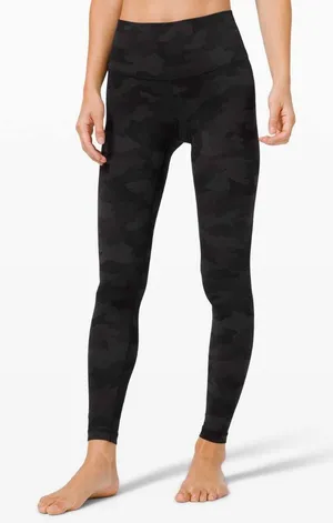Lululemon Wunder Under High-Rise Tight 28" Full-On Luxtreme Camo Size 8 thumbnail 1