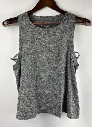 Women’s Beyond Yoga Small Heather Gray Sports Tank thumbnail 1