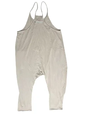 Free People NWT Women’s Size M Pumice Taupe Relaxed Pocket Onesie Jumpsuit thumbnail 4