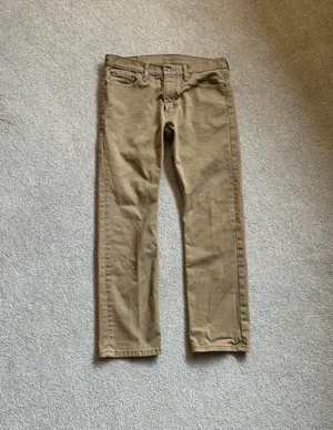 Levi’s Tan Straight Leg Jeans thumbnail 2