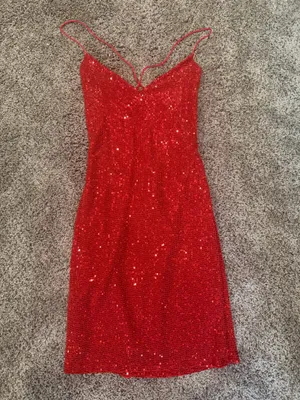 Windsor Dress Mini Red Glitter thumbnail 3