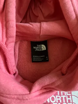 North Face Pink Fleece-Lined Hoodie thumbnail 4