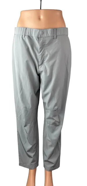 Fabletics Women's Gray High Waisted Straight Leg Casual Trousers Pants Size M thumbnail 1