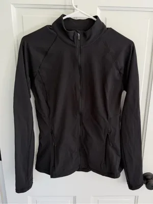 CALIA Core Essential Jacket Women M Black Full Zip Athletic thumbnail 1
