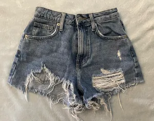 Forever 21 Ripped Denim Shorts thumbnail 1