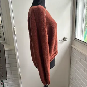 Anthropologie Wool Blend Sweater small‎ cottagecore winter layered holiday thumbnail 3