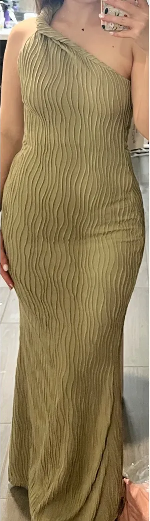 CK Squared Head in The Clouds One Shoulder Midi thumbnail 2