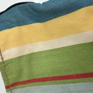 Fossil striped braided handle shoulder bag colorful magnetic closure casual thumbnail 4