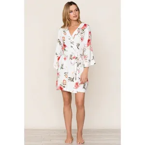 YUMI KIM Dream Lover Floral Robe True‎ Love Bridal Bridesmaid Summer Small thumbnail 11