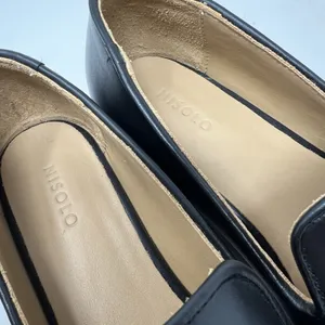 Nisolo Everyday Slip-On Leather Loafers Shoes Women's Size 7 Black Preppy Casual thumbnail 10