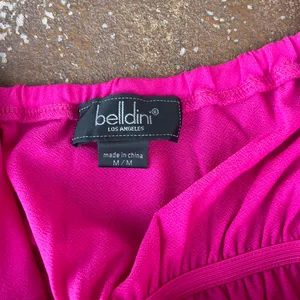 Old Navy Y2k hot pink strappy cami boho tank top sz M thumbnail 5