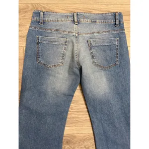 Zara TRF Denim Women Flare Jeans Size 6 Medium Wash‎ Blue Low Rise 30x29 Y2K thumbnail 10