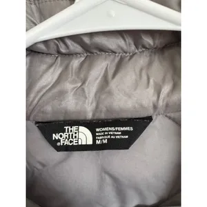 The North Face women's silver gray puffer size medium thumbnail 2