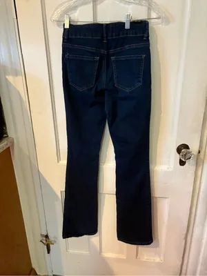 Almost Famous Dark Indigo Flare Jeans thumbnail 5