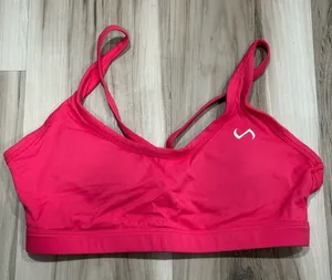 TLF Pink Sports Bra Women’s Medium thumbnail 1