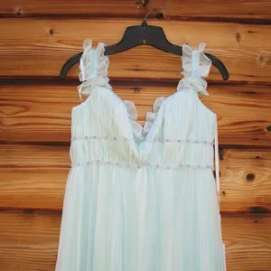 NWT Mac Duggal 68086 Ruffle Tiered Chiffon Gown Dress thumbnail 7