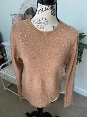 J.Crew Sparkly Sweater Holiday thumbnail 1