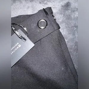 White Fox Boutique Last Night Pants in Black Size Medium New with tag thumbnail 5