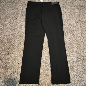 Ann Taylor Devin Fit Black Straight Leg Dress Pants‎ Side Zip Size 6 NEW thumbnail 5