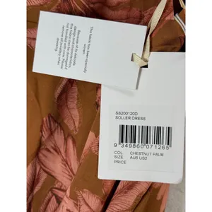 Significant Other Soller Maxi Dress Cut‎ Out Ruffle Tropical Print US 2 thumbnail 8
