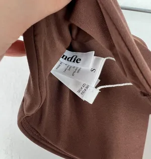NWT Andie Swim The Scala Top Flat in Espresso Brown Size Small S NEW thumbnail 10
