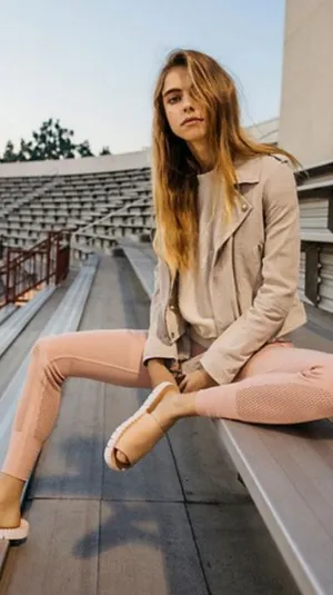 Free People Movement Seamless Sculpt Mesh Leggings, Made in Italy $140 Large‎ thumbnail 1