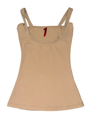SPANX Nude Scoop Neck Shaping Tank Top Cami Compression Sleeveless M thumbnail 1