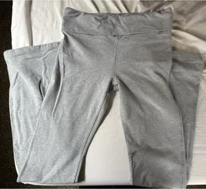 Fold Over Flare PINK Victoria's Secret Leggings thumbnail 1