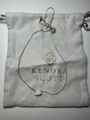 Kendra Scott Kyocera Opal Necklace thumbnail 1