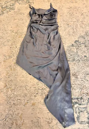 Mirie Cowl Neck Asym Midi Dress thumbnail 2