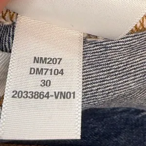 Madewell Low Slung Straight Jeans Palmina Medium Wash Button Fly Size 30‎ thumbnail 15