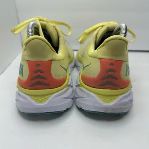 Hoka Womens size 9.5 B Clifton 8 Yellow Running Sneakers 1119394 thumbnail 4