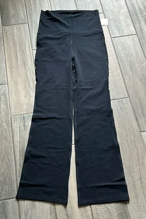 Free people movement black lounge pants thumbnail 1