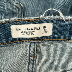 Abercrombie & Fitch Blue Straight Leg Jeans thumbnail 8