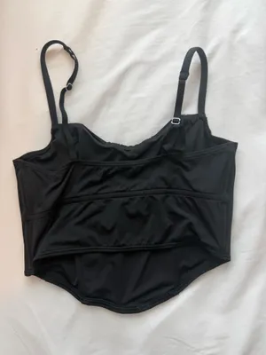 Gilly Hicks Corset Top Black thumbnail 2