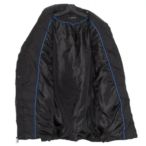 Via Spiga Coat Puffer Down Quilted Minimalist Streetwear Gorpcore‎ Black Large thumbnail 3
