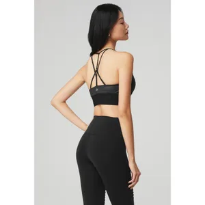 Alo Yoga Lavish Bra Black Xs (2-4) thumbnail 3