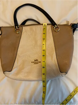 Coach Pebbled Leather Satchel Colorblock Crossbody Shoulder Bag 26311 K12 thumbnail 12