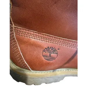 Timberland Womens US 9.5 Primaloft Boot Cognac Brown Leather 6 Inch Lace Up thumbnail 6