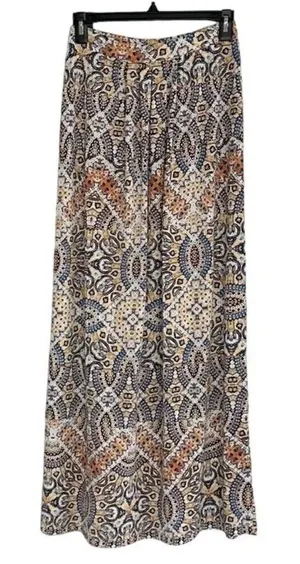 Cynthia Rowley Stretchy Floral Print Maxi Skirt(Size XS) thumbnail 1