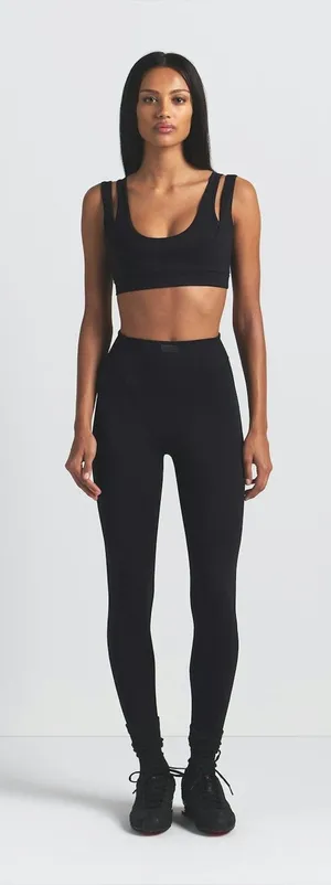 Nike x Skims (G23) MATTE V-Panel Legging 26 inches | Color Obsidian | Size S thumbnail 1