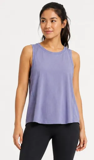Athleta Ultimate Muscle Tank Lavender Women’s Large thumbnail 1