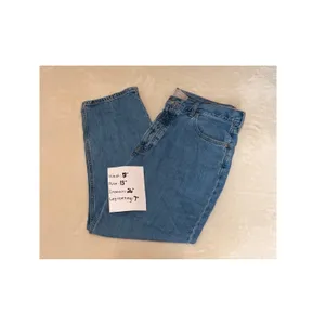 Everlane The Summer Slouch Jean Organic Cotton Blue High Rise Straight Leg 31 thumbnail 6