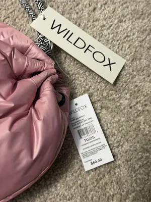 Wildfox Dusty Pink Drawstring Crossbody Bag thumbnail 6
