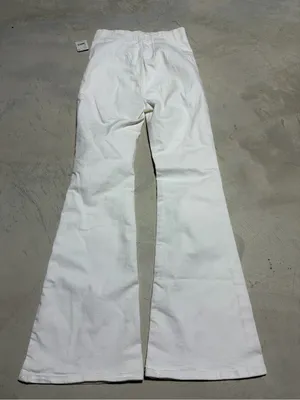 We the free people NWT Women’s White Flared Jeans 30 MARKS MSRP$98 thumbnail 14