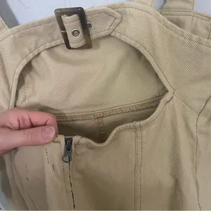 Urban Outfitters Corduroy Tank Tan Mini Dress with Back Cutout NWT size Large‎ thumbnail 3