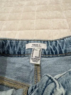 Forever 21 Light Blue Denim Skirt thumbnail 3