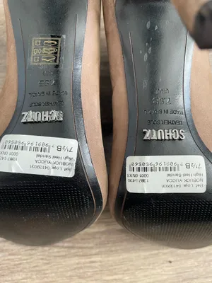 Schultz brown leather booties thumbnail 8