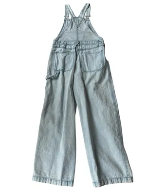 Wild Fable Light Blue Baggy Overalls thumbnail 9