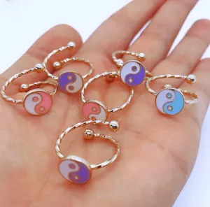 Purple Yin Yang Ring thumbnail 2